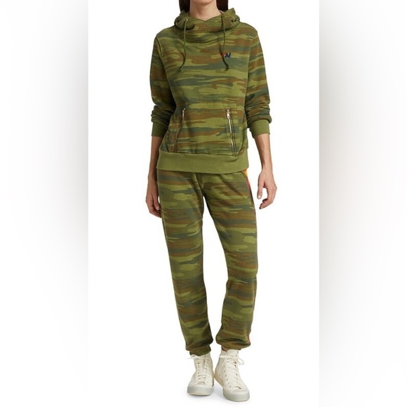 Aviator Nation Camo Ninja Pullover Hoodie - Picture 10 of 17